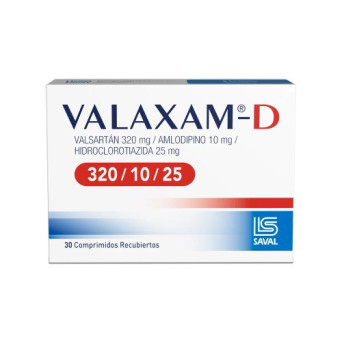 Valaxam D 320/10/25 mg x 30 comp   VENCE 09/2026   STOCK 1