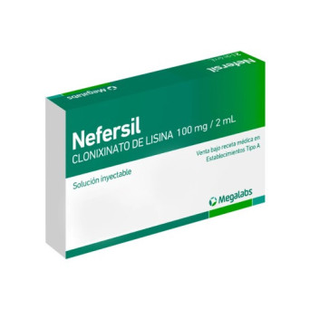 Nefersil 100mg/2 Ml X 5 Amp