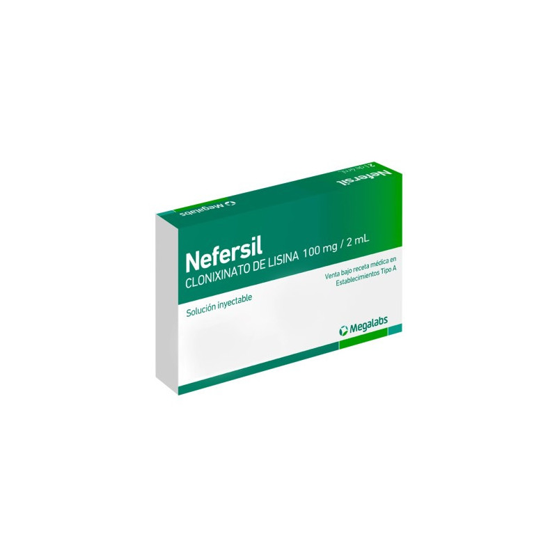 Nefersil 100mg/2 Ml X 5 Amp