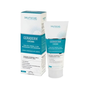 Ceraderm Crema Hidratante De Cuerpo Piel Normal 200 Ml