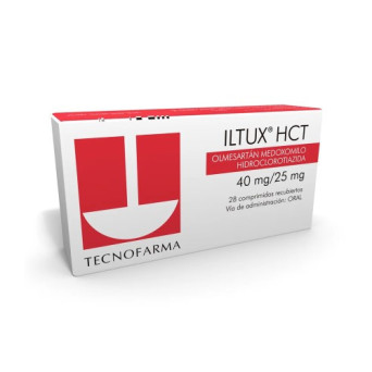 Iltux HCT 40/25 mg 28 comprimidos
