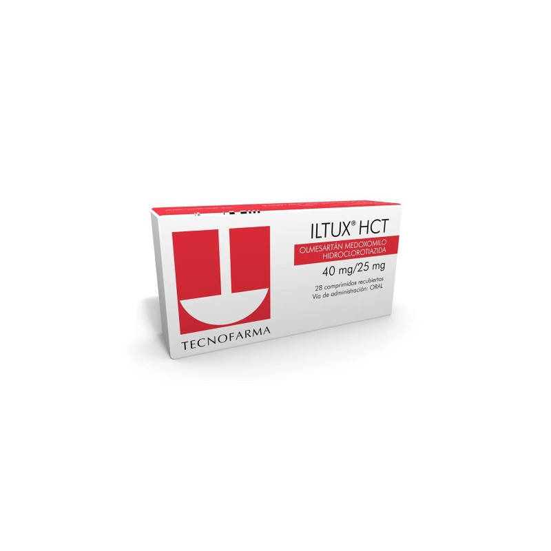Iltux HCT 40/25 mg 28 comprimidos
