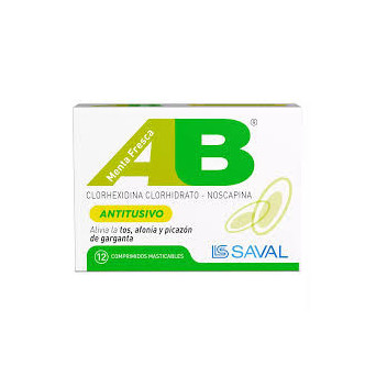 AB Antitusivo Menta Fresca 12 comprimidos