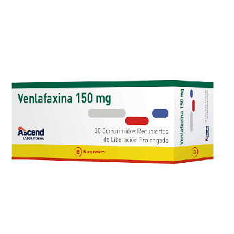 Venlafaxina 150 mg x 30 Comprimidos recubiertos de Liberación Prolongada