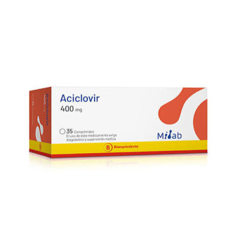 Aciclovir 400 mg 35 comp