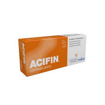 Acifin 10 Comprimidos Masticables