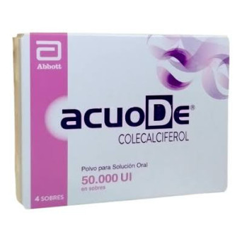 Acuode 50.000 UI X 4 sobres