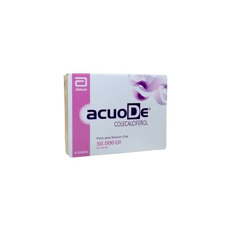 Acuode 50.000 UI X 4 sobres
