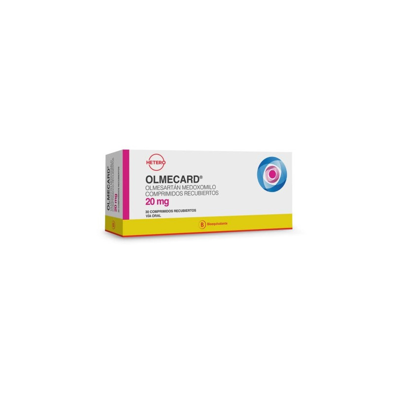 Olmecard 20 Mg 30 Comp. Recubiertos