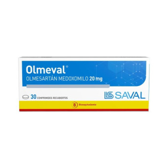Olmeval 20 Mg 30 Comp. Recubiertos