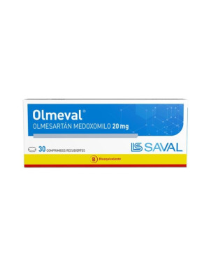 Olmeval 20 Mg 30 Comp. Recubiertos