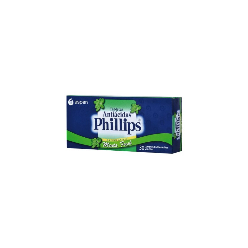Phillips Tabletas Antiacidas 30 Comp. Masticables