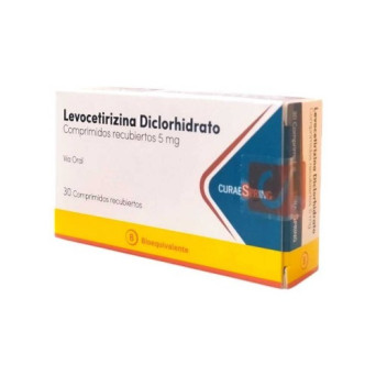 Levocetirizina 5 Mg 30 Comp. Recubiertos CuraeSpring
