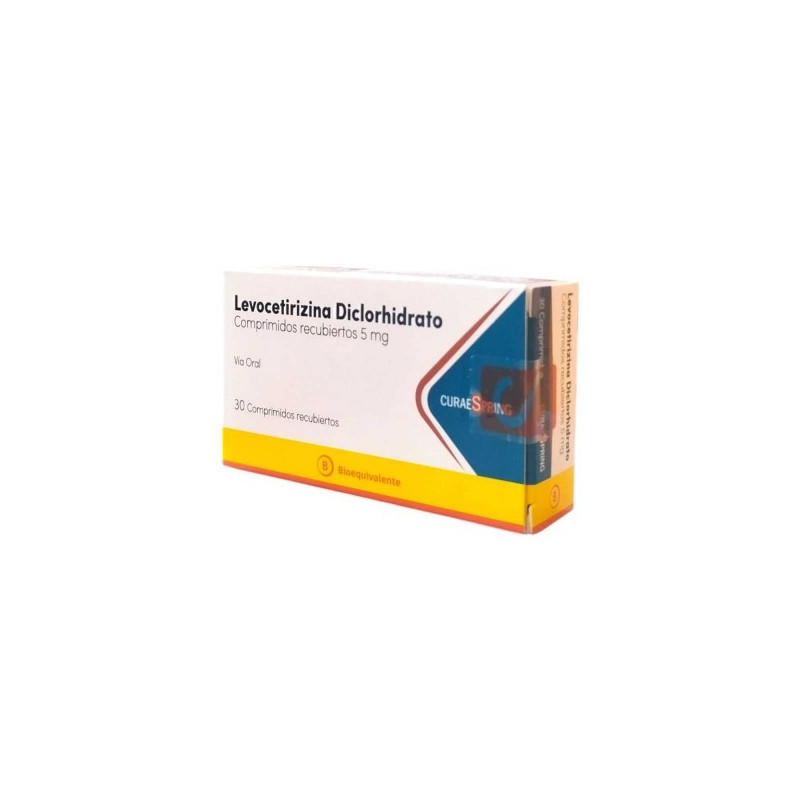 Levocetirizina 5 Mg 30 Comp. Recubiertos CuraeSpring